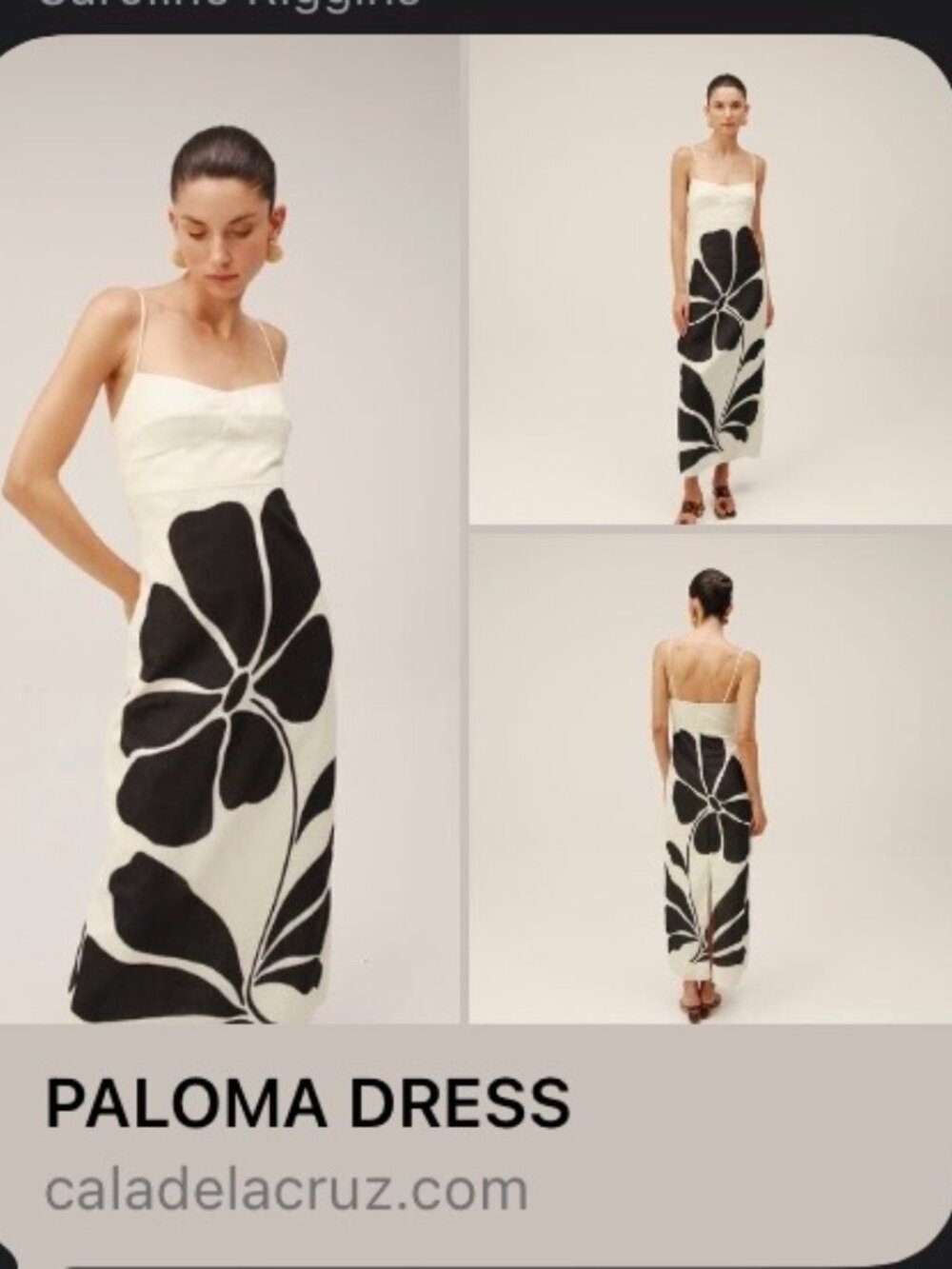 Cala de La Cruz Bridesmaid Dress Worn Once